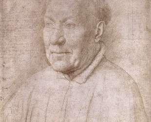 Портрет кардинала Альбергати — Ян ван Эйк