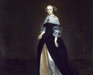 Portrait of Catarina van Leunink — Герард Терборх