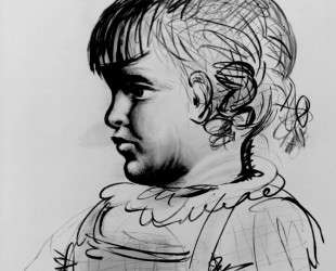 Portrait of child — Пабло Пикассо