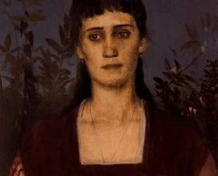 Portrait of Clara Bruckmann-Bocklin — Арнольд Бёклин
