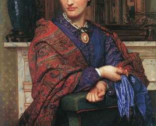 Portrait of Fanny Holman Hunt — Уильям Холман Хант