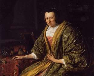 Portrait of Geertruy Gael, Second Wife of Gerrit Gerritsz Schouten — Ян Стен
