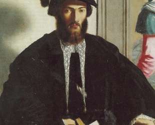 Portrait of gentleman G. B. Castaldi — Пармиджанино