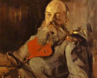 Портрет великого князя Михаила Николаевича в тужурке — Валентин Серов