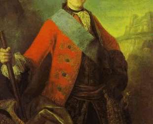 Portrait of Great Duke Peter Fedorovich, Later Emperor Peter III — Фёдор Рокотов