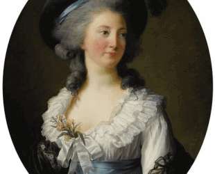 Portrait of Izabela Lubomirska — Элизабет Луиза Виже-Лебрен