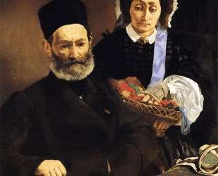 Portrait of Monsieur and Madame Auguste Manet — Эдуард Мане