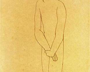 Portrait of nude Casagemas — Пабло Пикассо