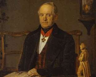 Portrait of P. V. Zhdanovich — Павел Федотов