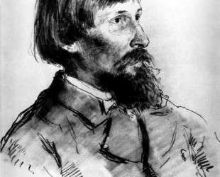 Portrait of the Artist Viktor Vasnetsov — Илья Репин