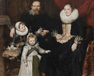 Portrait of the Artist with his Family — Корнелис де Вос