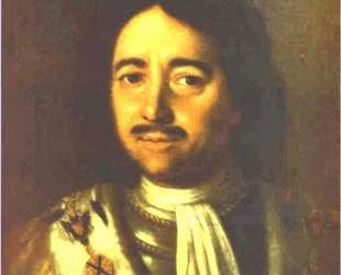 Portrait of Tsar Peter I the Great (1672-1725) — Алексей Антропов