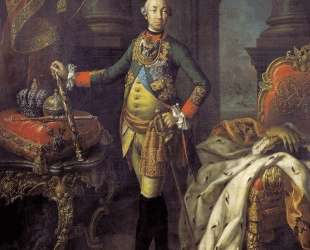 Portrait of Tsar Peter III (1728-62) — Алексей Антропов