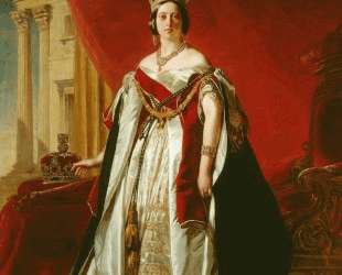 Portrait of Victoria of the United Kingdom — Франц Ксавер Винтерхальтер
