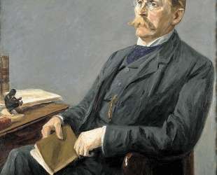 Portrait of Wilhelm Bode — Макс Либерман