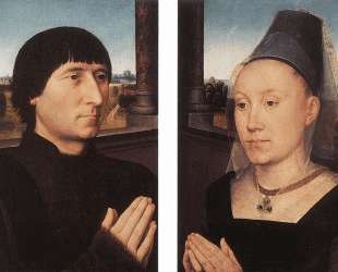 Портрет Виллема Мореля и его жены — Ганс Мемлинг