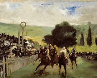 Races at Longchamp — Эдуард Мане