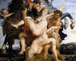 Rape of the Daughters of Leucippus — Питер Пауль Рубенс