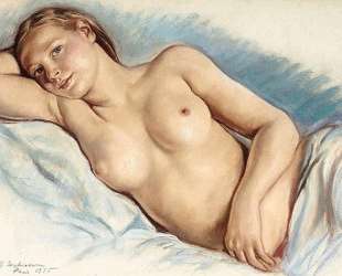 Reclining Nude — Зинаида Серебрякова
