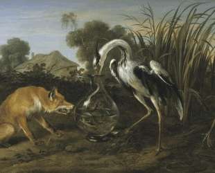 Sable of the Fox and the Heron — Франс Снейдерс