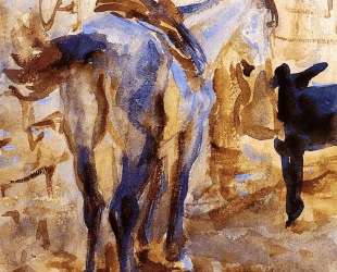 Saddle Horse, Palestine — Джон Сингер Сарджент