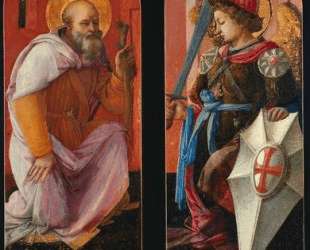 Saint Anthony and Archangel Michael — Филиппо Липпи
