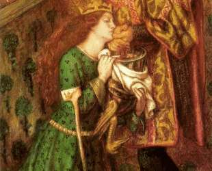 Saint George and the Princess Sabra — Данте Габриэль Россетти