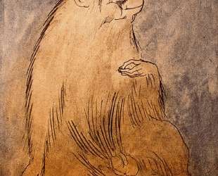 Seated monkey — Пабло Пикассо