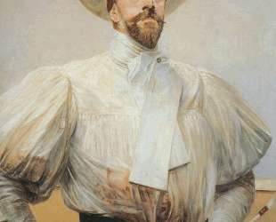Self-portrait in White Dress — Яцек Мальчевский