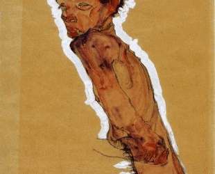 Self Portrait Nude — Эгон Шиле