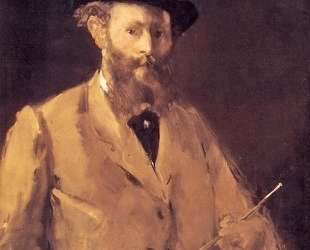 Self Portrait with a Palette — Эдуард Мане