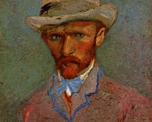 Self-Portrait with Gray Felt Hat — Винсент Ван Гог