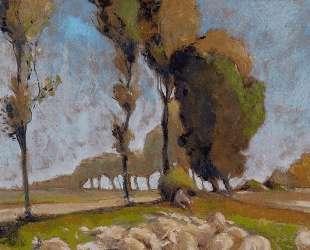 Shepherd and Sheep — Анри Эдмон Кросс