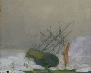 Ship in the Arctic Ocean — Каспар Давид Фридрих