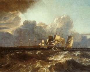 Ships Bearing up for Anchorage (‘The Egremont Sea Piece’) — Уильям Тёрнер