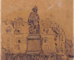 Sketch for `The Statue of Duquesne, Dieppe’ — Уолтер Сикерт