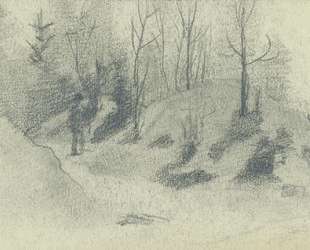 Sketch of countryside — Николай Рерих