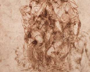 St. Anne with Virgin and Child Christ — Микеланджело