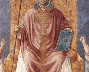 St. Fortunatus Enthroned — Беноццо Гоццоли