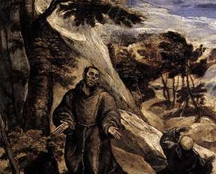 Св. Франциск получает стигматы — Эль Греко