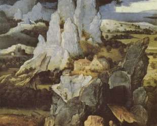 St. Jerome in Rocky Landscape — Иоахим Патинир