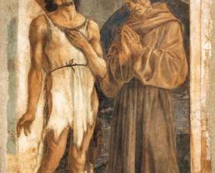 St. John the Baptist and St. Francis of Assisi — Доменико Венециано