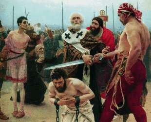St. Nicholas Saves Three Innocents from Death — Илья Репин