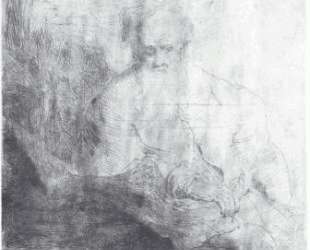 St. Paul in meditation — Рембрандт