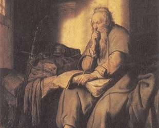 St. Paul in Prison — Рембрандт