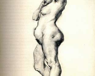 Standing Female Nude Seen from the Side — Винсент Ван Гог