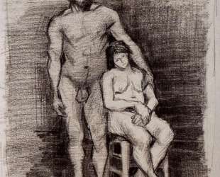 Standing Male and Seated Female Nudes — Винсент Ван Гог