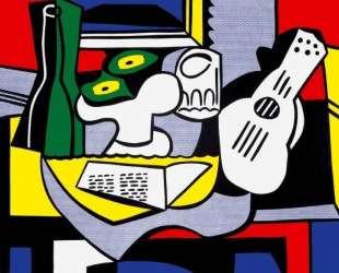 Still life after Picasso — Рой Лихтенштейн