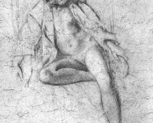 Study for the painting ‘Nude Resting’ — Бальтюс