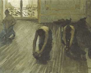 Study for ‘The Parquet Planers’ — Гюстав Кайботт